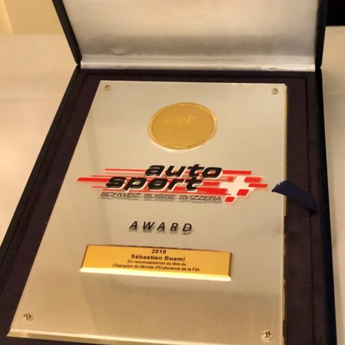 Auto Sport Suisse Award © Eichenberger Motorsport Suisse | Auto Sport Suisse