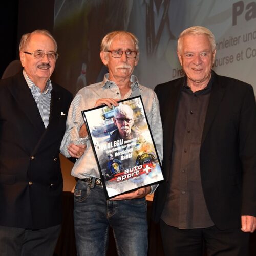 Paul Gutjahr, Paul Egli und Theo Bertschi © Weibel Motorsport Schweiz | Auto Sport Schweiz