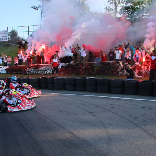 Die Luyets und ihre Fans © Eichenberger Motorsport Schweiz | Auto Sport Schweiz