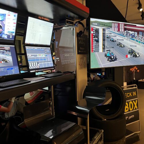 Der Kommandostand in Horgen © Eichenberger Motorsport Schweiz | Auto Sport Schweiz