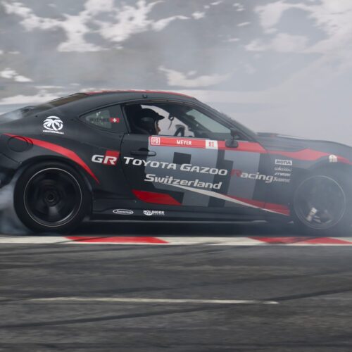 Kuzhnini, vainqueur du YDP, au paradis du drift © Eichenberger Motorsport Suisse | Auto Sport Suisse