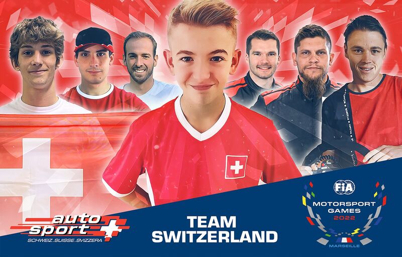 FIA Motorsport Games Gruppenfoto Motorsport Schweiz | Auto Sport Schweiz
