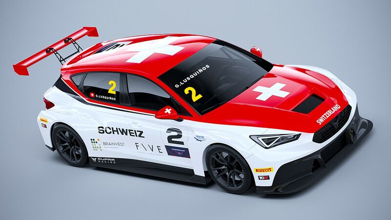 Lusquinos Livery 03 Motorsport Schweiz | Auto Sport Schweiz