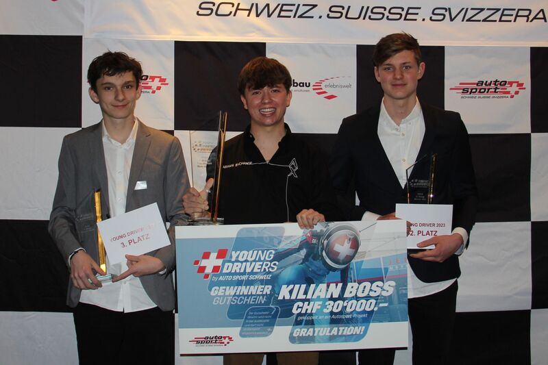 Timeo Ruppen Kilian Boss Kai Perner Bern 2023 Eichenberger Motorsport Schweiz | Auto Sport Schweiz