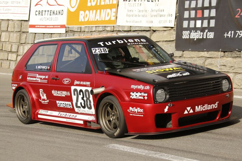 4 E1 3001 3500 ccm Wuethrich Simon VW Golf II Turbo 04 Motorsport Schweiz | Auto Sport Schweiz