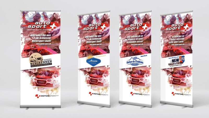 Roll Up Muster Motorsport Schweiz | Auto Sport Schweiz