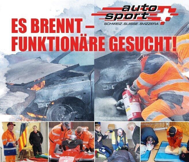 Flyer 2025 Motorsport Schweiz | Auto Sport Schweiz