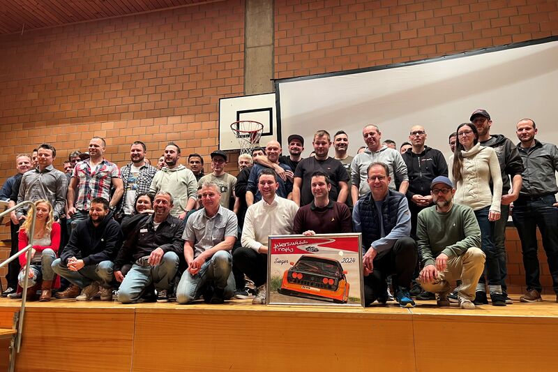 Gruppenbild IS Trophy Motorsport Schweiz | Auto Sport Schweiz