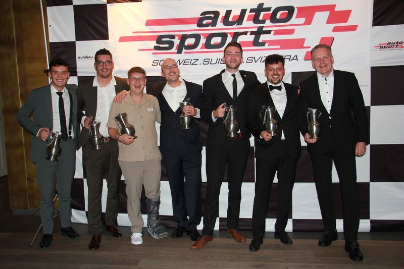 Alle Meister Hotz Burri Aubry Egli Jeremias Faustini Sawatzki Eichenberger Motorsport Schweiz | Auto Sport Schweiz