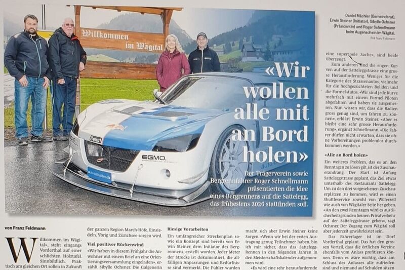 Sattelegg Motorsport Schweiz | Auto Sport Schweiz