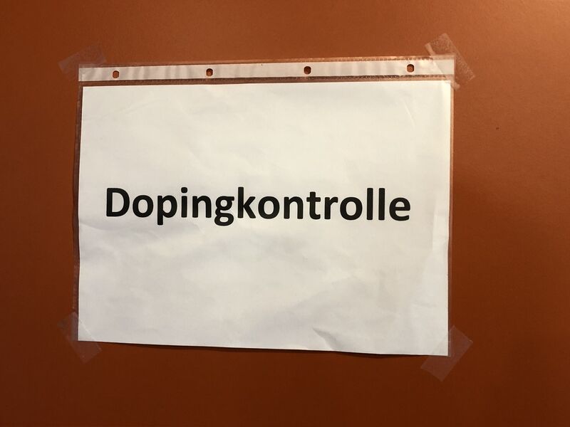 Dopingkontrolle Oberhallau Motorsport Schweiz | Auto Sport Schweiz
