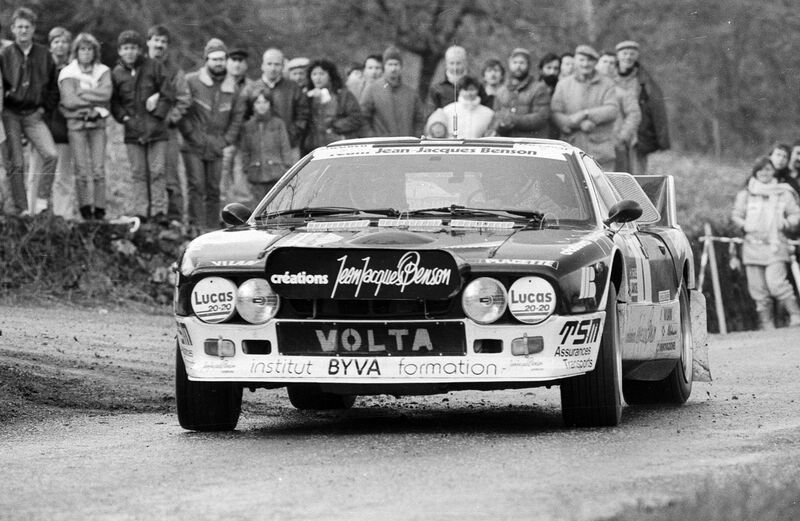 Jean Pierre Balmer Lancia 1986 Motorsport Schweiz | Auto Sport Schweiz